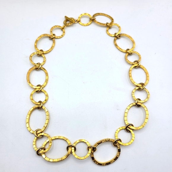 Janna Conner Goldtone Choker Necklace - Picture 5 of 7